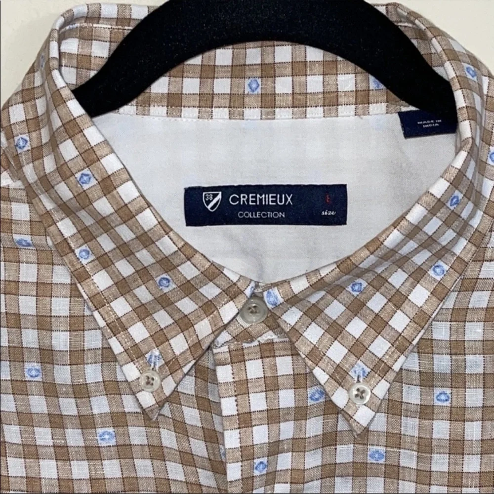 CRÉMIEUX Short Sleeve Shirts Size Large NWT - Picture 4 of 11